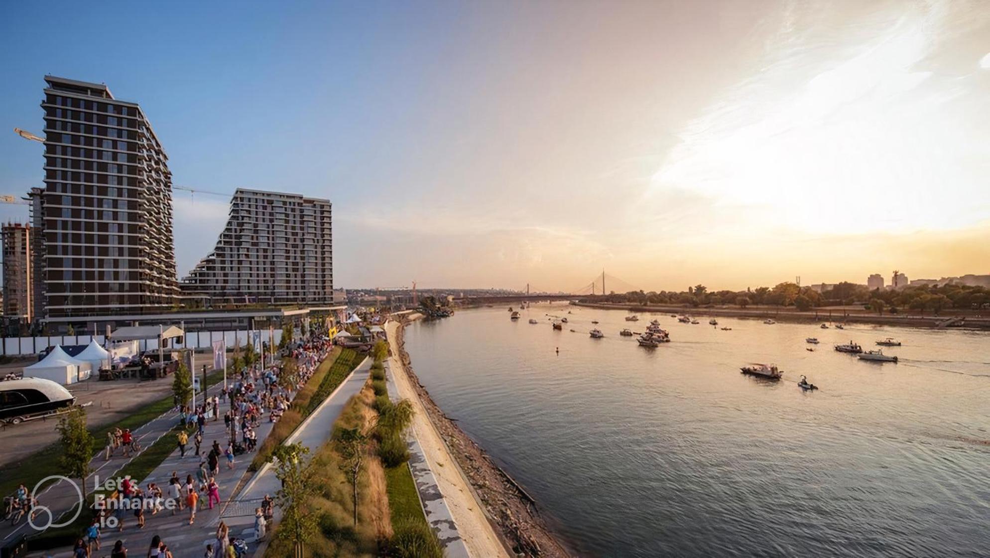 Beldorado Apartments - Belgrade Waterfront Luxury Emerald Apartment 60M2 Zewnętrze zdjęcie